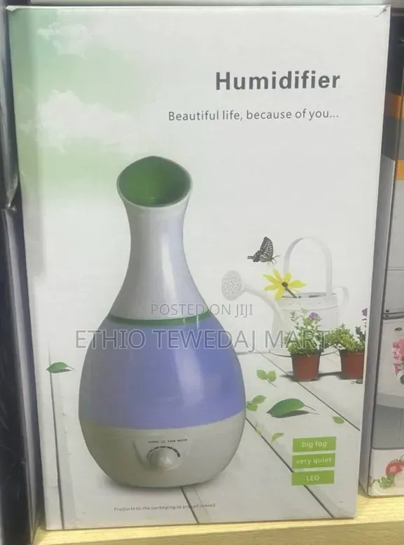 3l Humidifier Purifier With Led Light