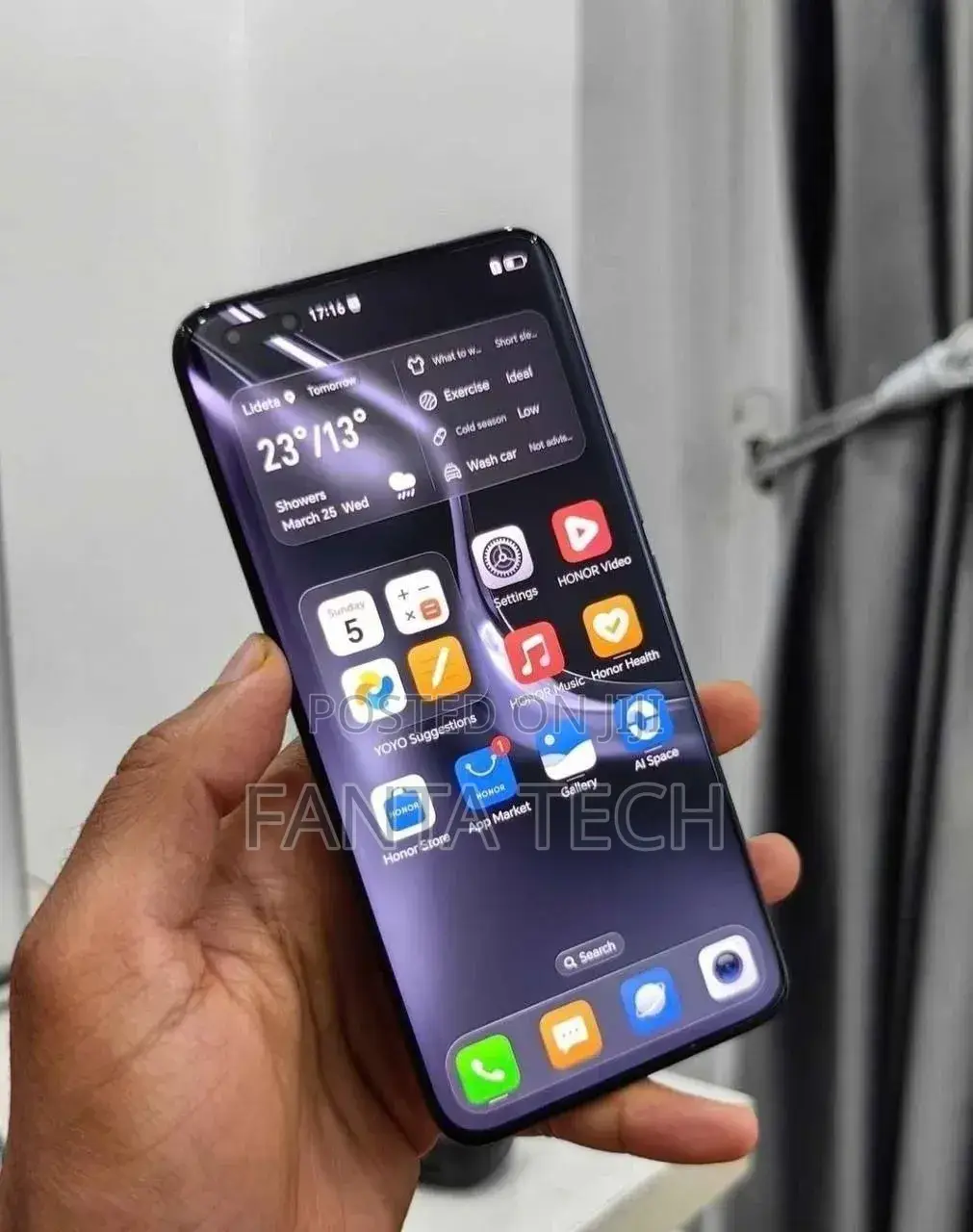 New Honor Magic5 512 GB Black