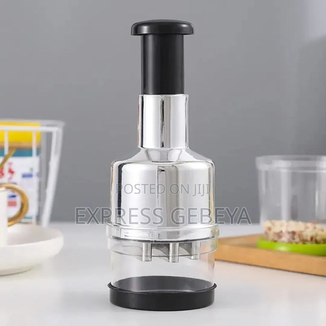 Manual Magic Vegetable Chopper ያለ ኤሌክትሪክ ሽንኩርት፣ ዝንጅብል፣ ሚጥሚጣና ሌሎች መክተፍያ