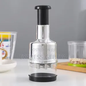 Manual Magic Vegetable Chopper ያለ ኤሌክትሪክ ሽንኩርት፣ ዝንጅብል፣ ሚጥሚጣና ሌሎች መክተፍያ