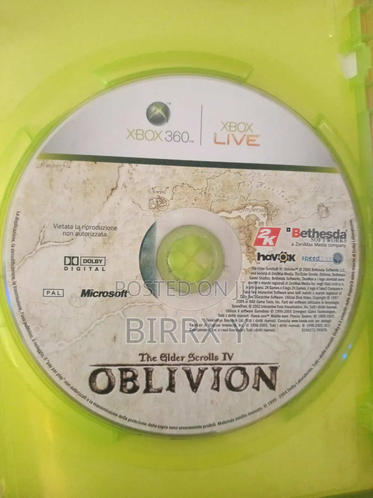 Xbox 360 Game Oblivion 4