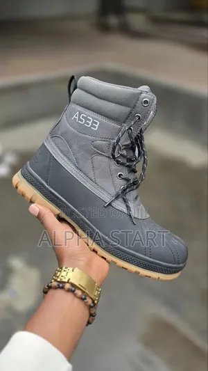 A533 Klo Sift High Master Quality Water Proof Smooth Boots for Man's