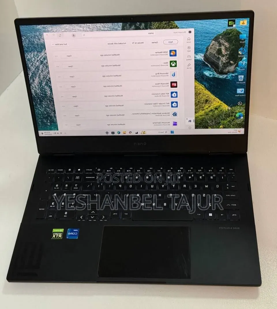 New Laptop HP Omen 16 16GB Intel Core i7 SSD 1T