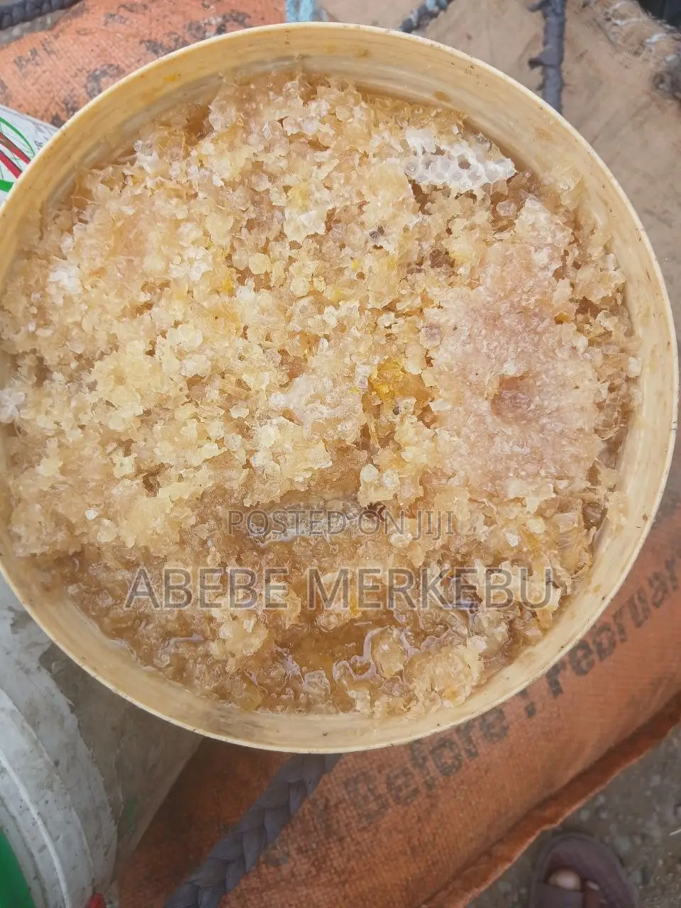 100% Pure Organic East Gojjam White and Red Honey (ነጭ ማር).