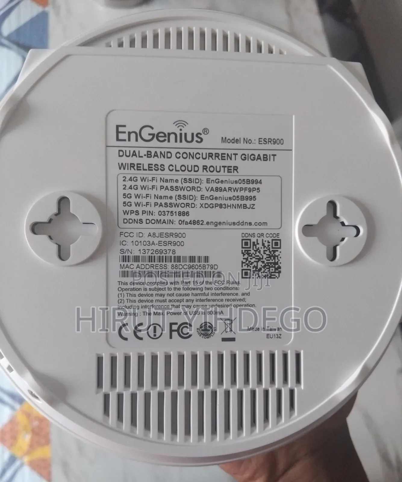 Engenius Esr900 Dual-Band N900 Wireless Router (Brand New)