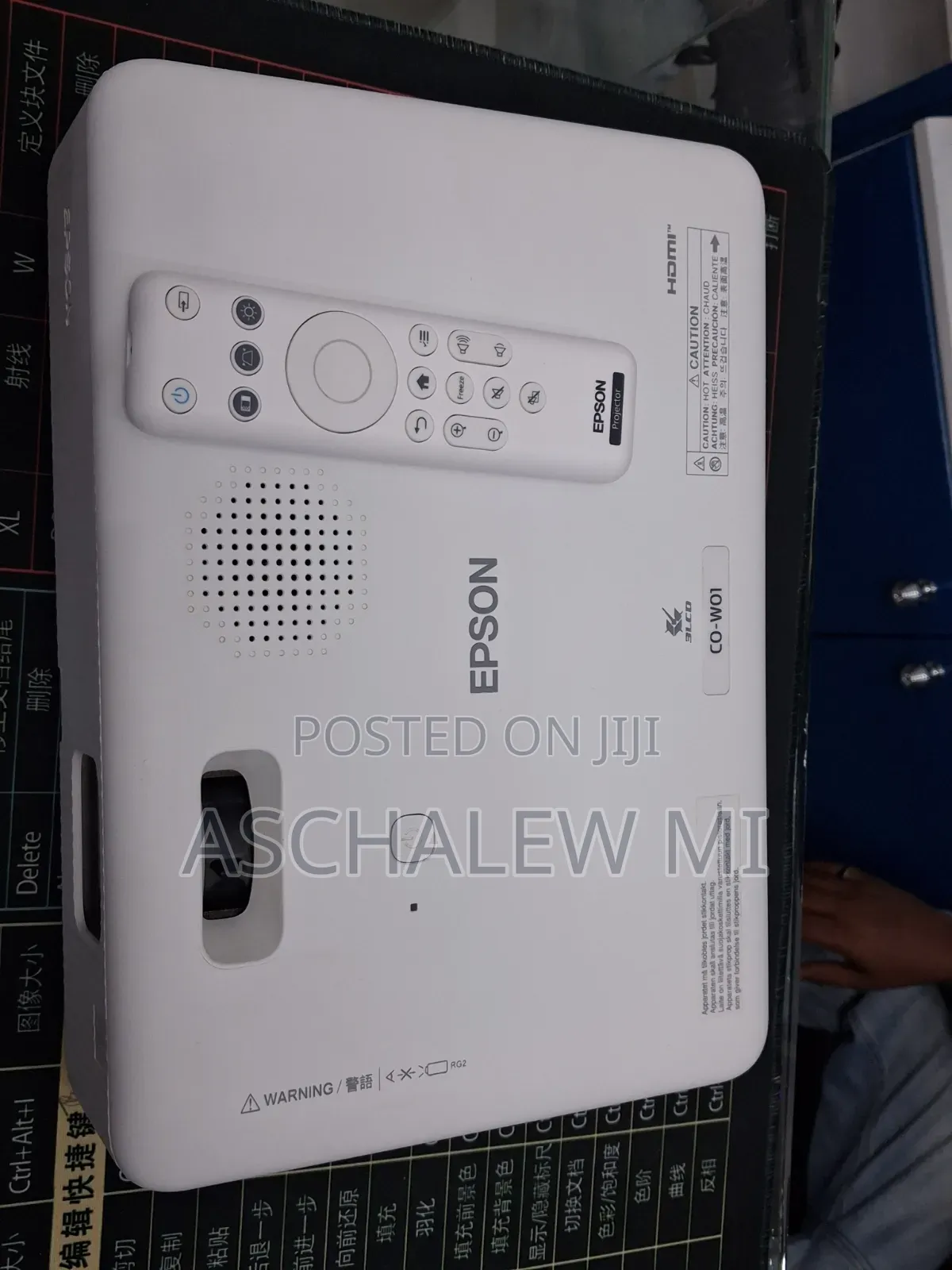 Epson Projector Model: Co-W01 With Remote And