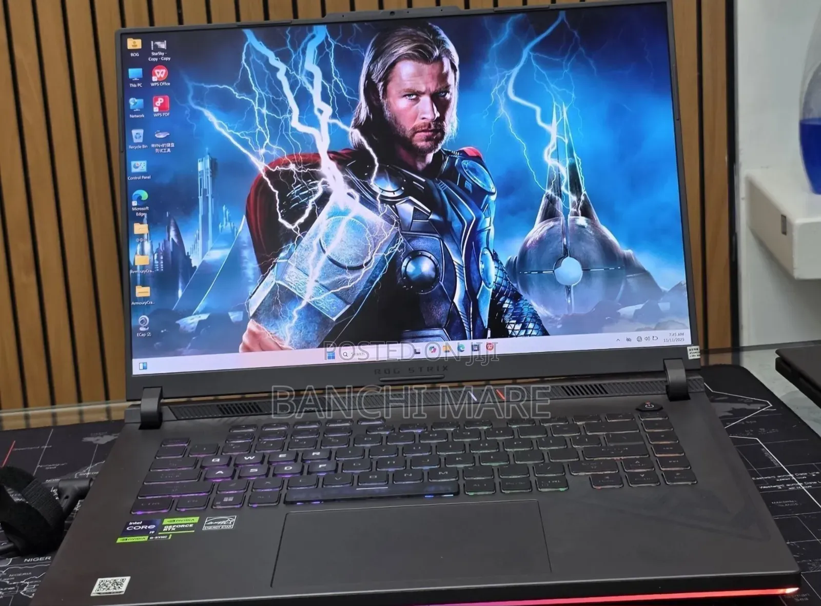 New Laptop Asus ROG Strix SCAR II 32GB Intel Core i9 SSD 1T