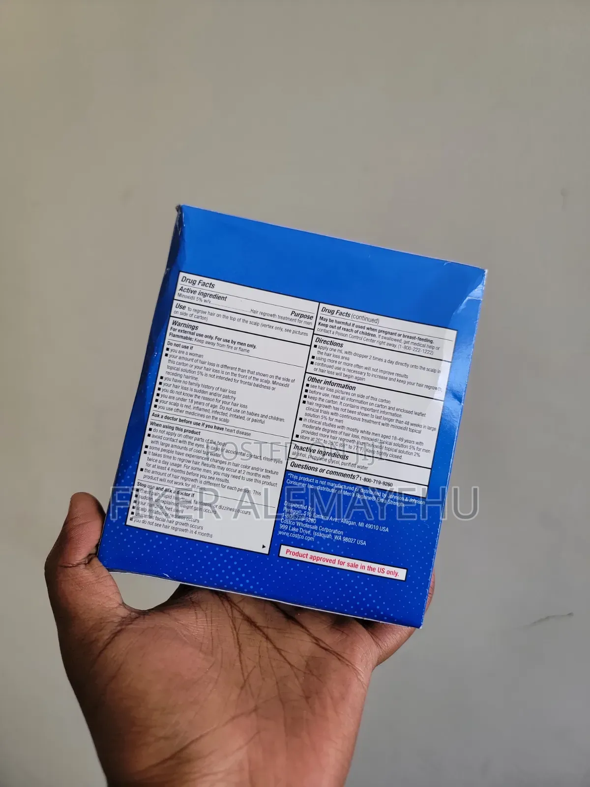 Kirkland Minoxidil for Hair Growth