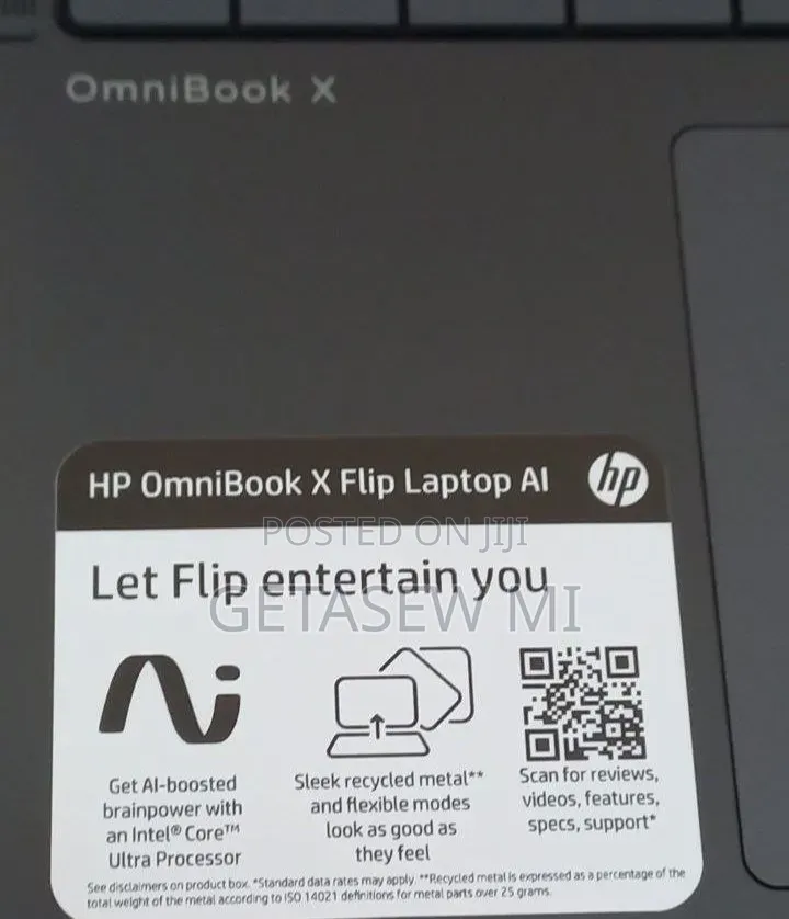 New Laptop HP OmniBook 7 14" 16GB Intel Core Ultra 7 SSD 1T