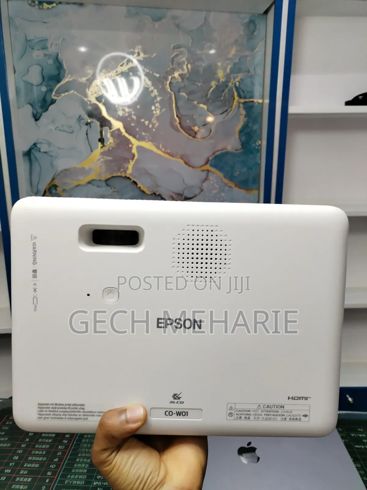 Epson Projector Model: Co-W01 With Remote and With Best Image Qualit