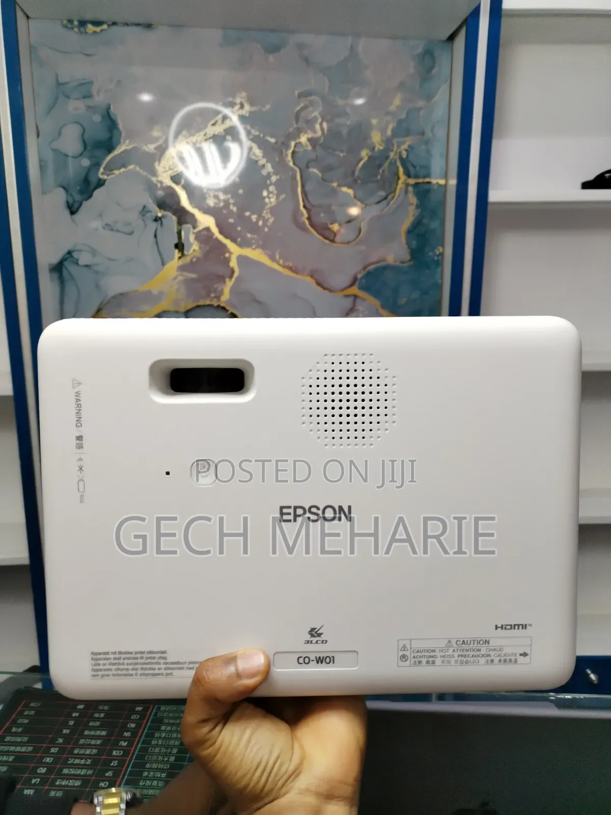 Epson Projector Model: Co-W01 With Remote and With Best Image Qualit