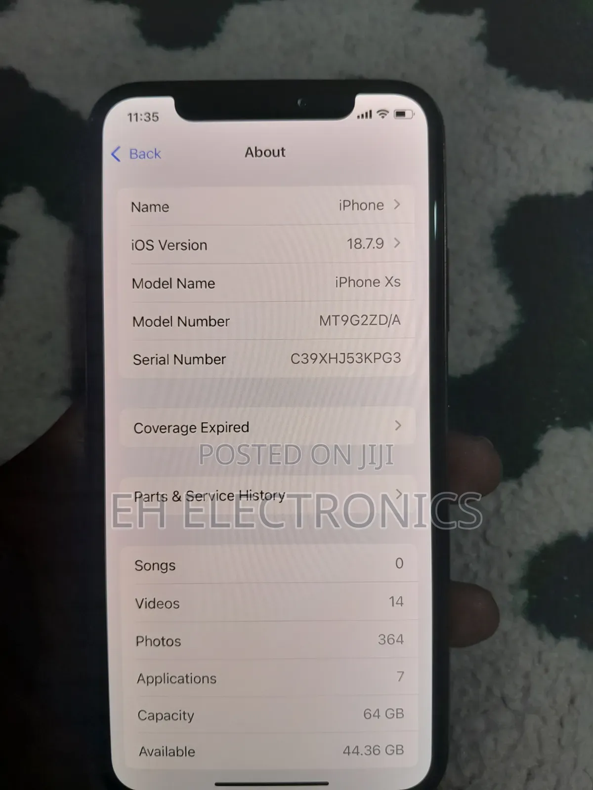 Apple iPhone XS 64 GB Gold