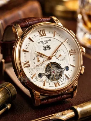 Patek Philippe Grand Automatic Mechanical Watch – Luxury Rose Gold