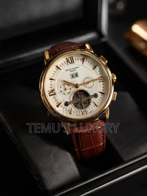 Patek Philippe Grand Automatic Mechanical Watch – Luxury Rose Gold