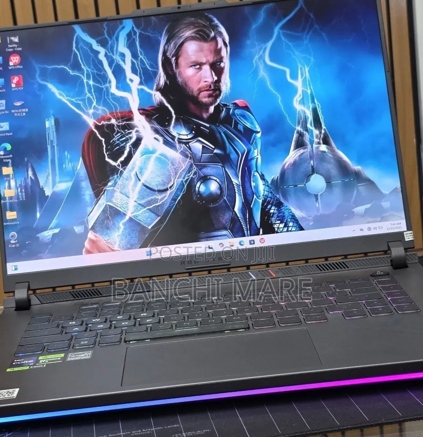 New Laptop Asus ROG Strix SCAR II 32GB Intel Core i9 SSD 1T