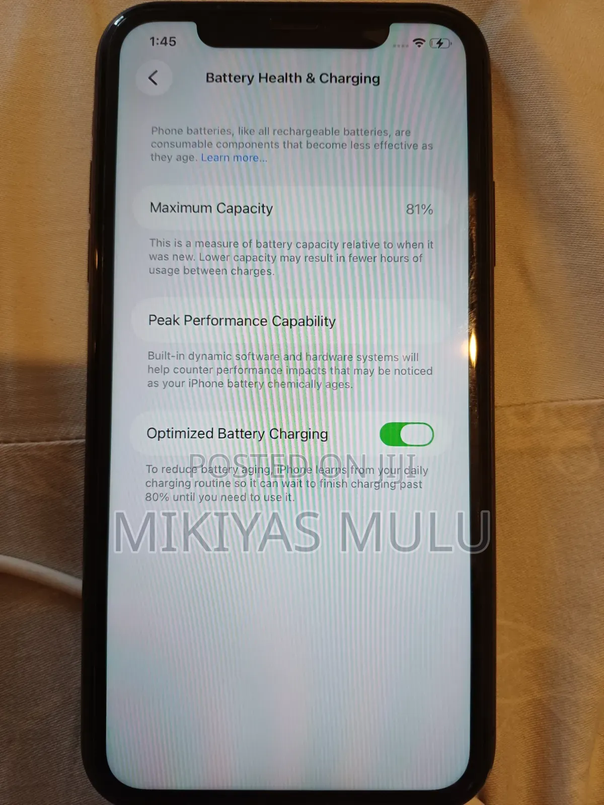 Apple iPhone 11 64 GB Black