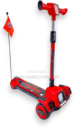 Baby Flash Scooter-የልጆች ዘመናዊ ባለ መብራት ስኩተር