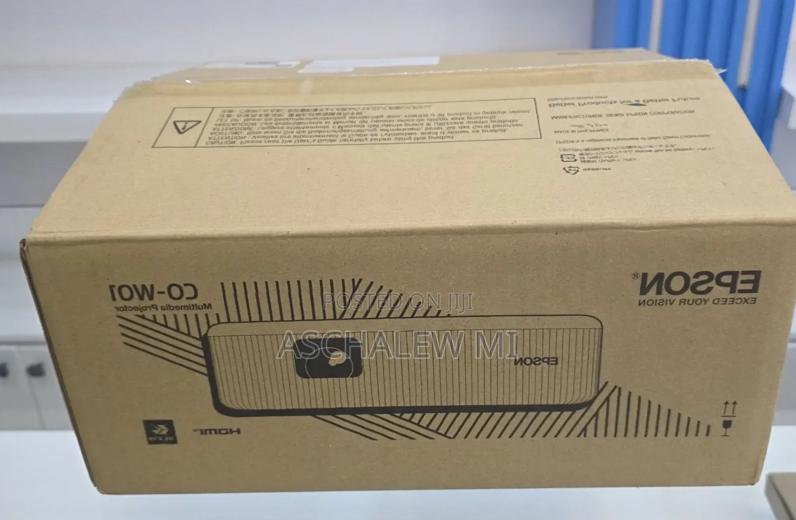 Brand New Packed With Cartoon
Epson Projector 
Model : Co-W01