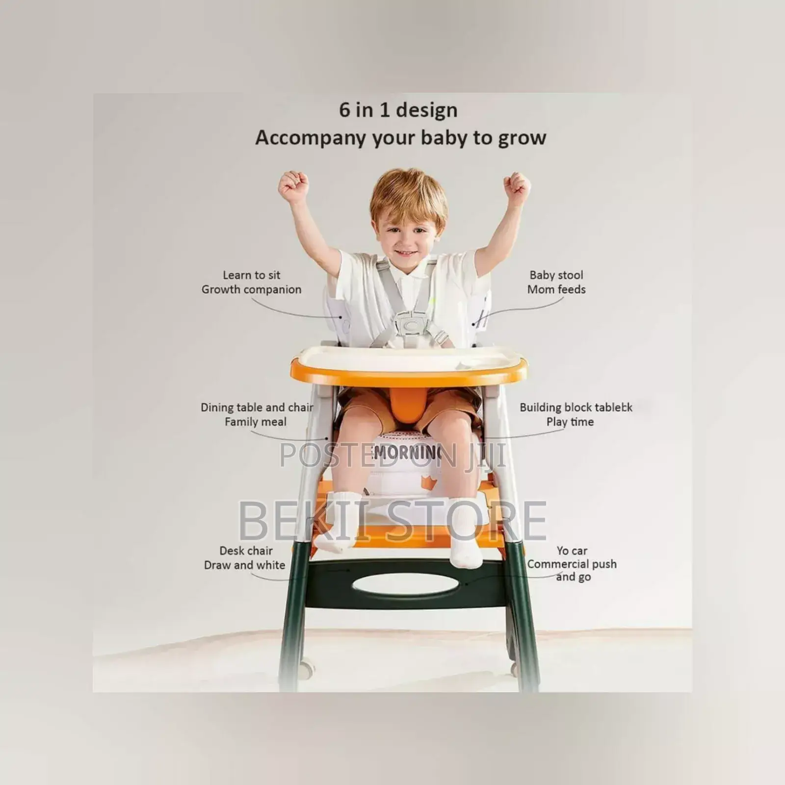 Baby High Chair – Multifunctional Infant Feeding Chair