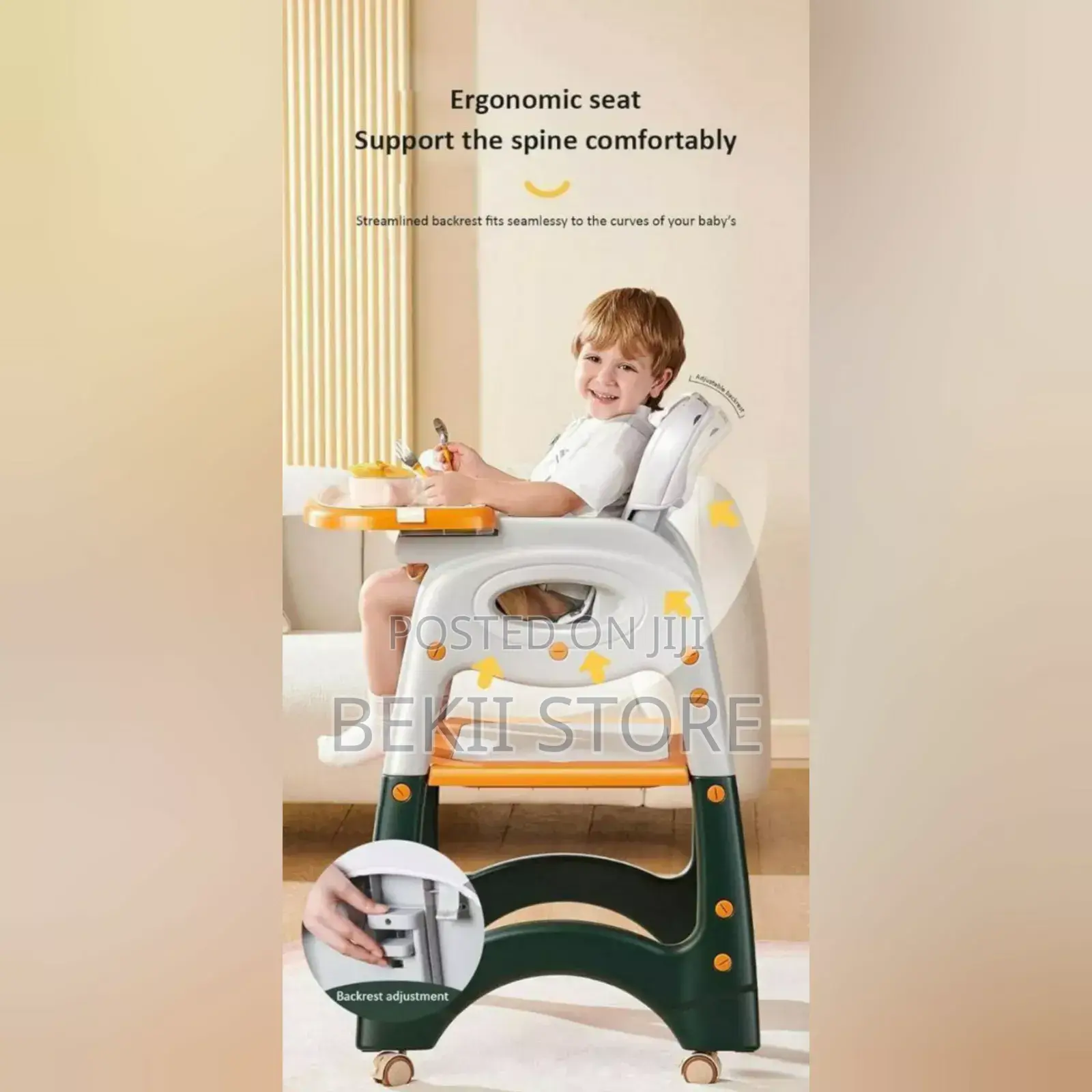 Baby High Chair – Multifunctional Infant Feeding Chair