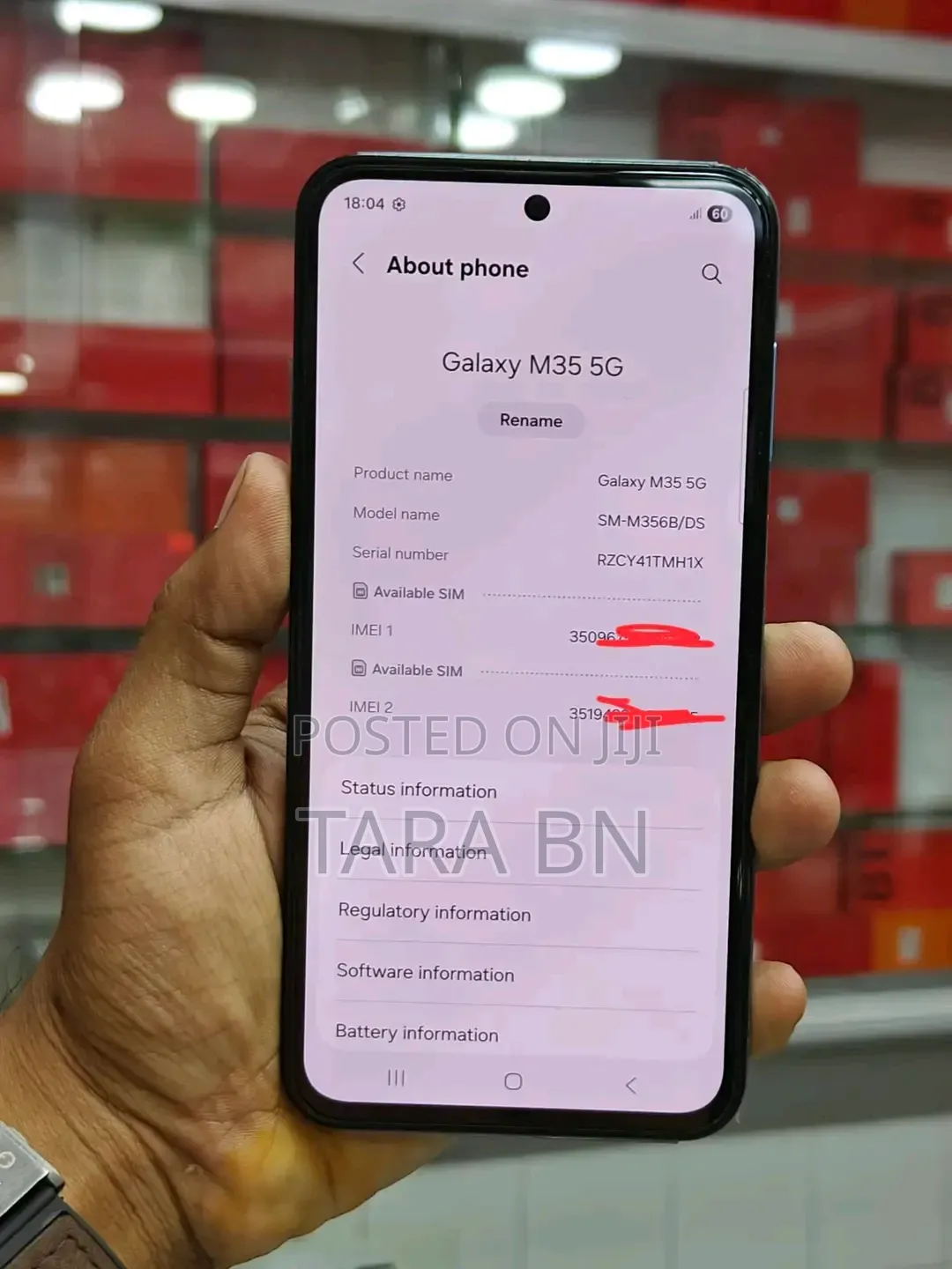 Samsung Galaxy M35 128 GB Blue