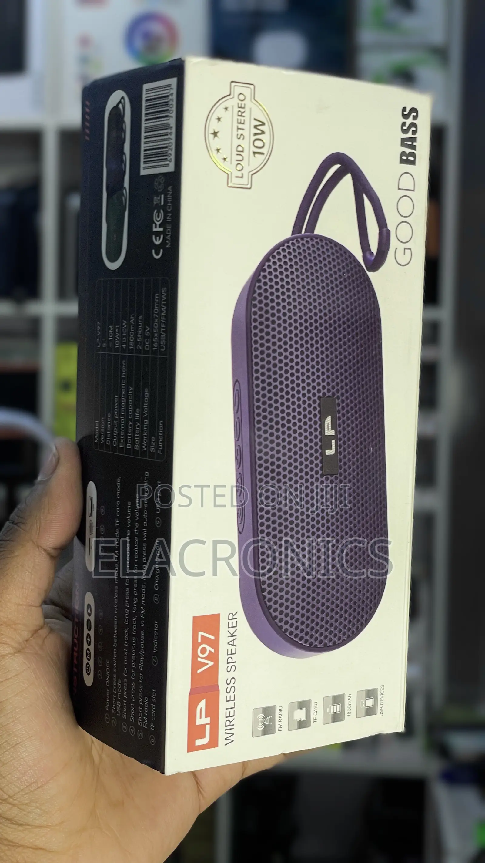 Lp-V97 Portable Bluetooth Speaker⁠