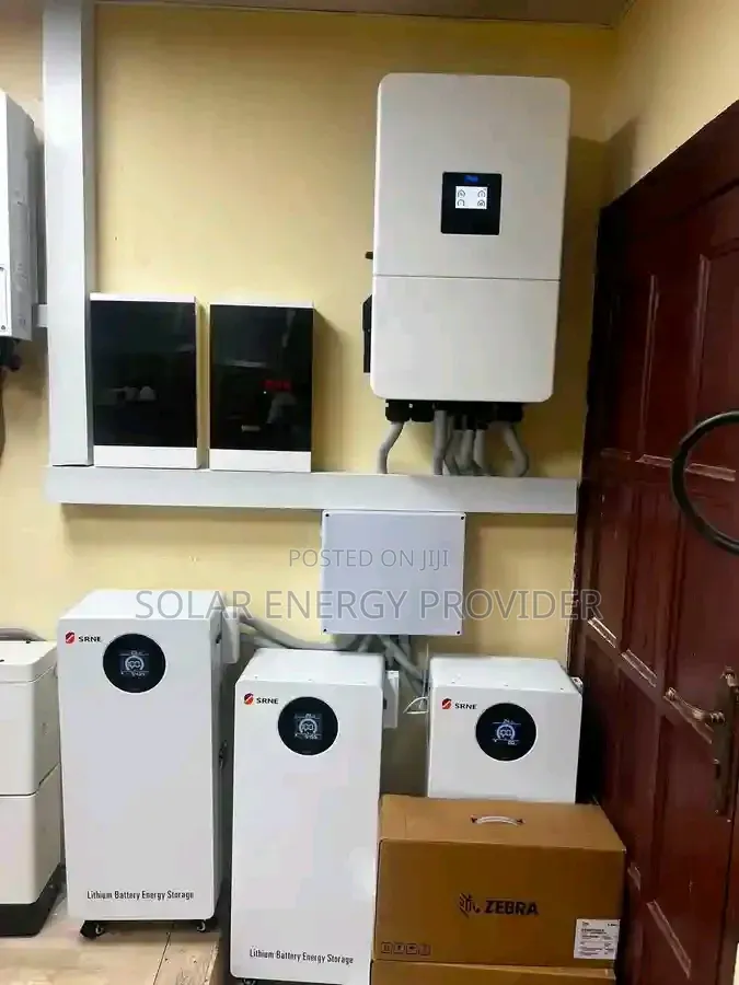 Solar Panel Invertor and Lithium Battrey