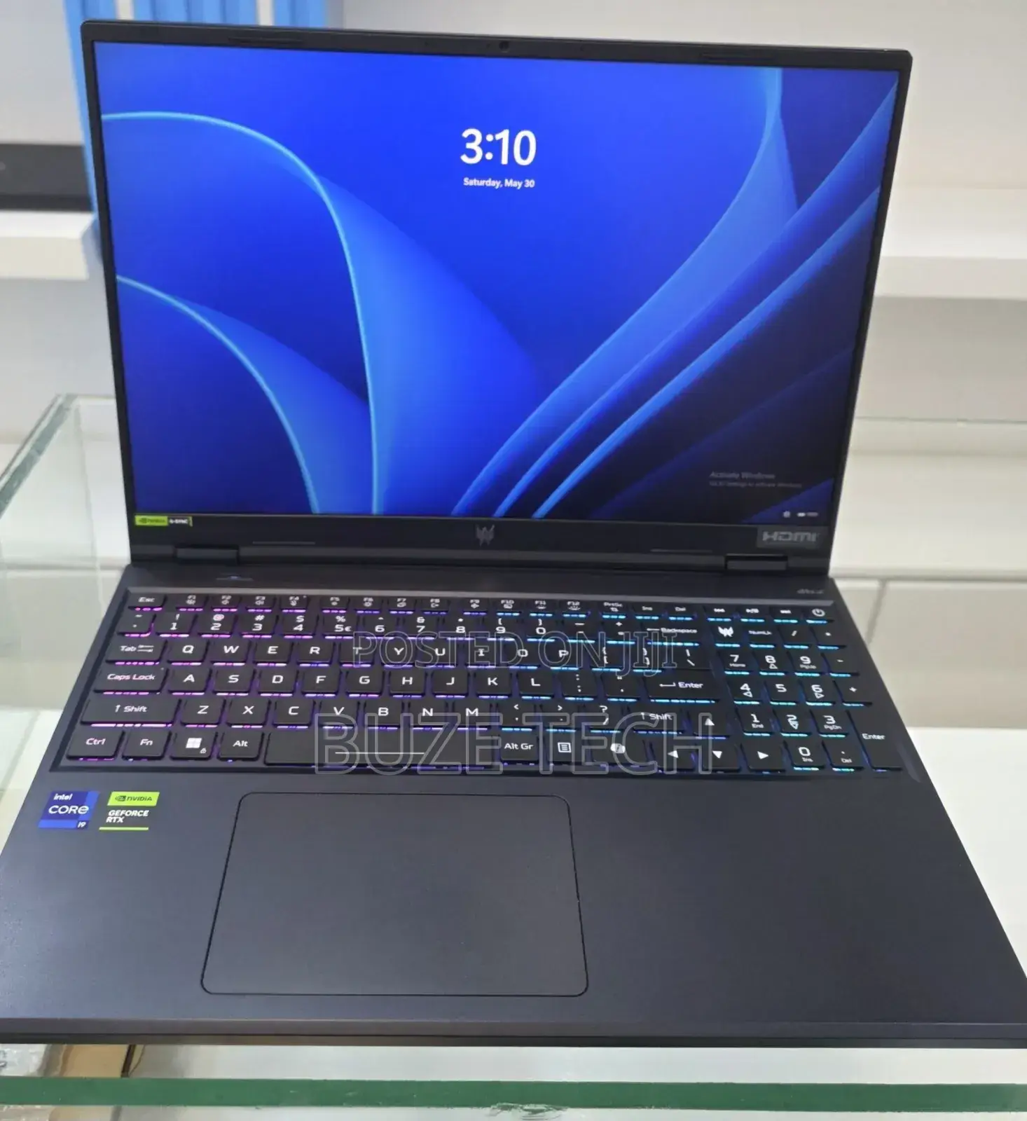 New Laptop Acer Predator Helios Neo 16 16GB Intel Core i9 SSD 1T