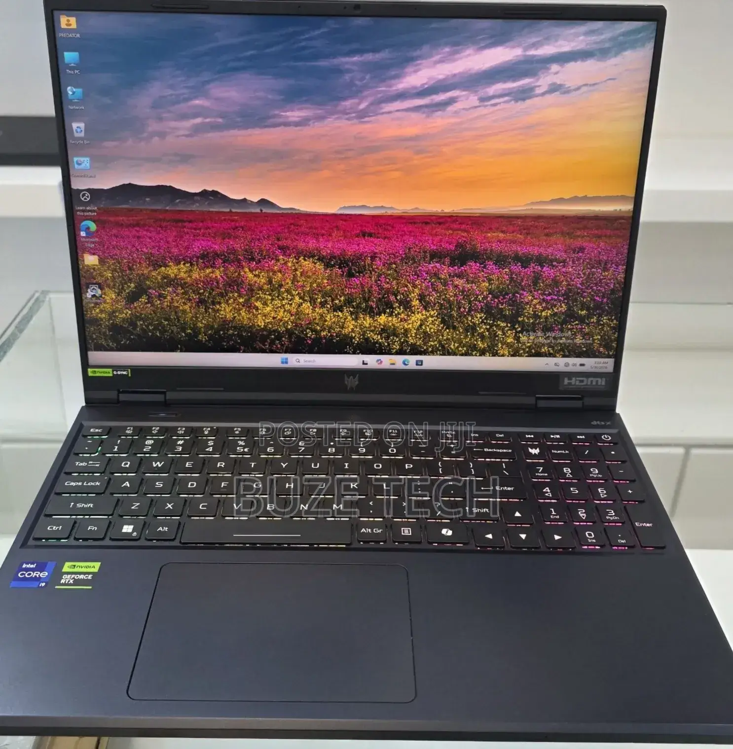 New Laptop Acer Predator Helios Neo 16 16GB Intel Core i9 SSD 1T