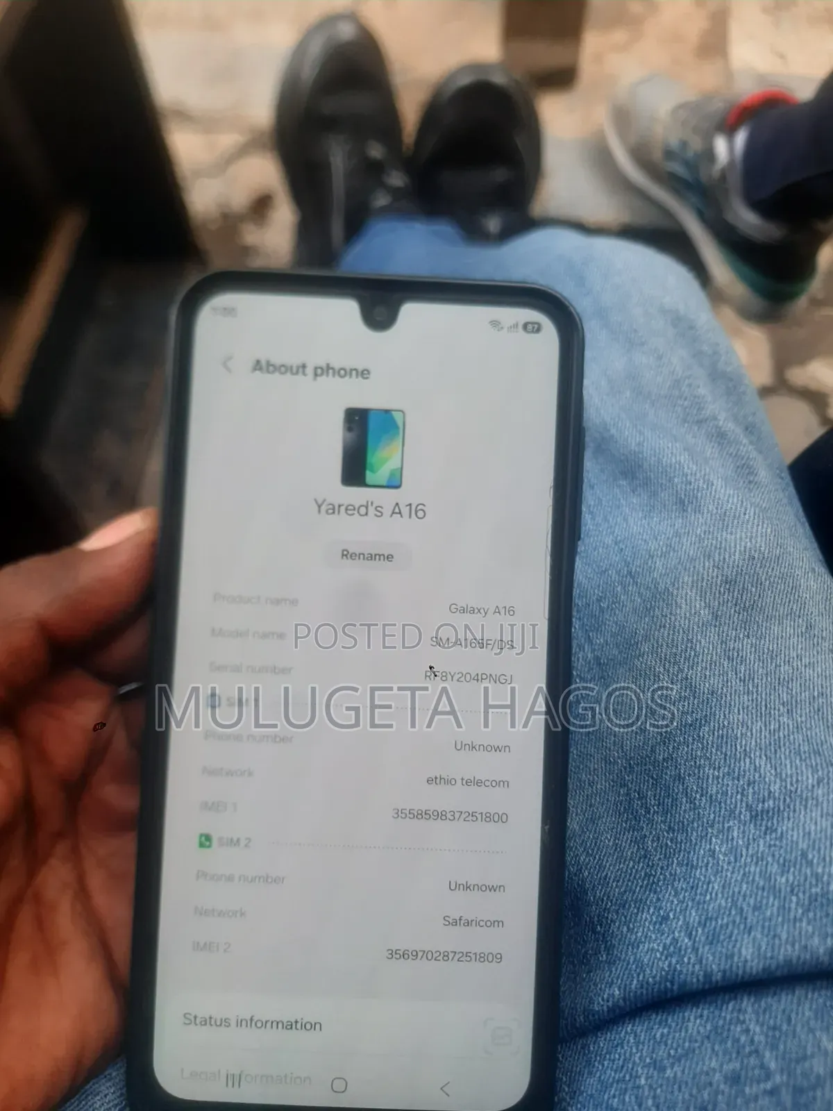 Samsung Galaxy A16 128 GB Black