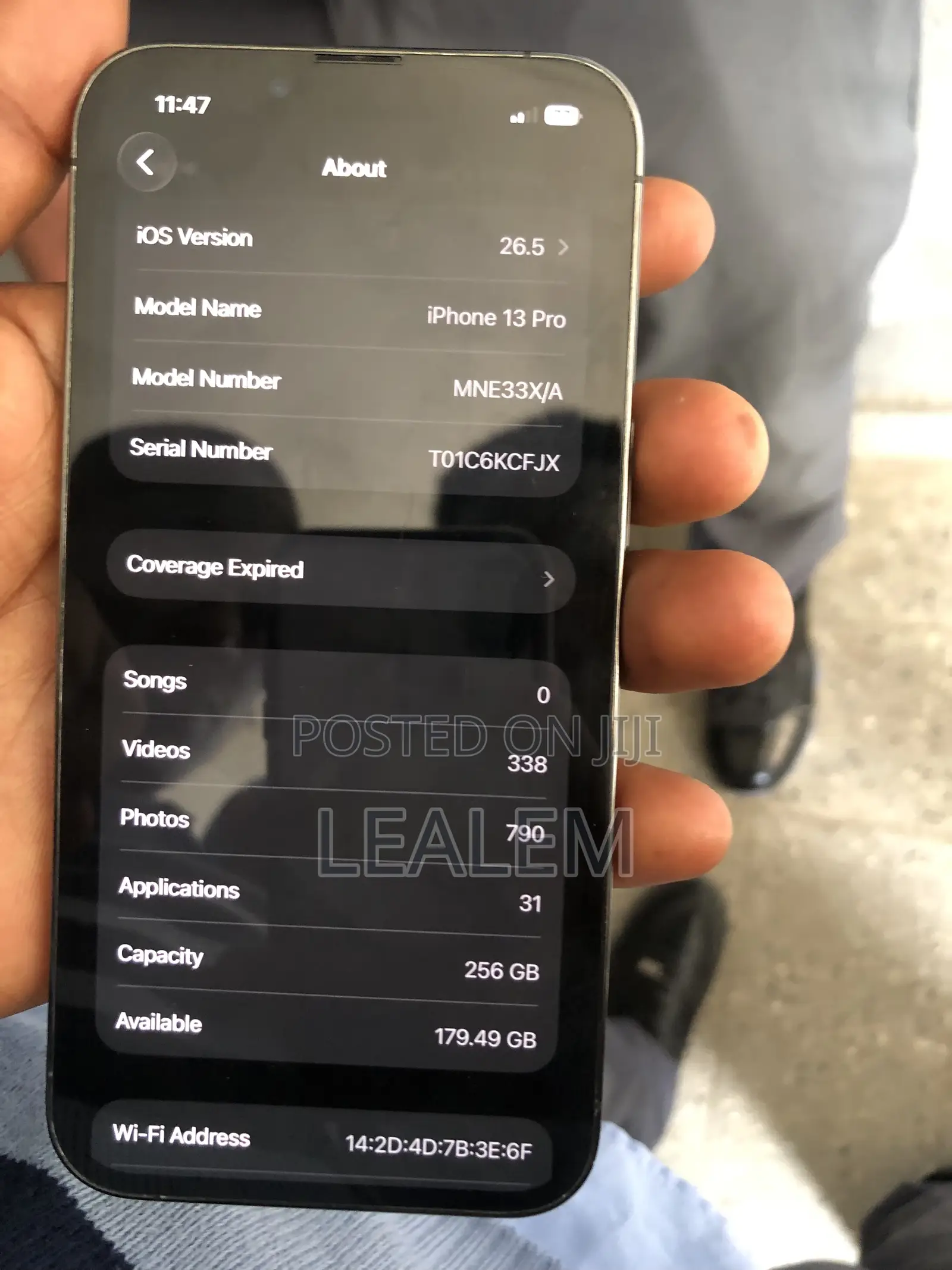 New Apple iPhone 13 Pro 256 GB Black
