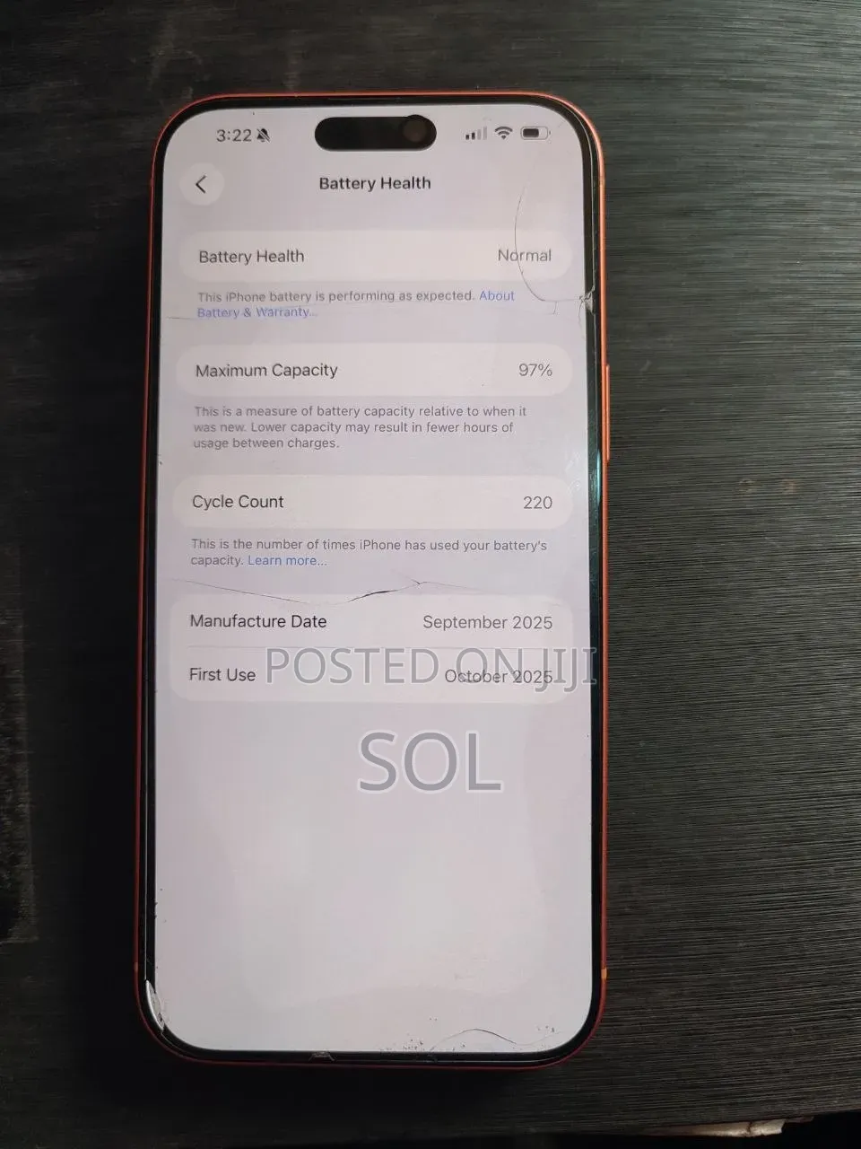 Apple iPhone 17 Pro Max 256 GB Orange