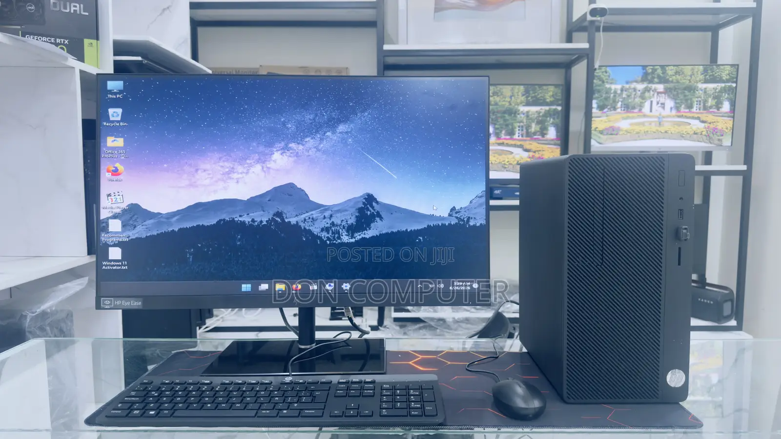 New Desktop Computer HP ProDesk 400 G5 8GB Intel Core i7 HDD 1T
