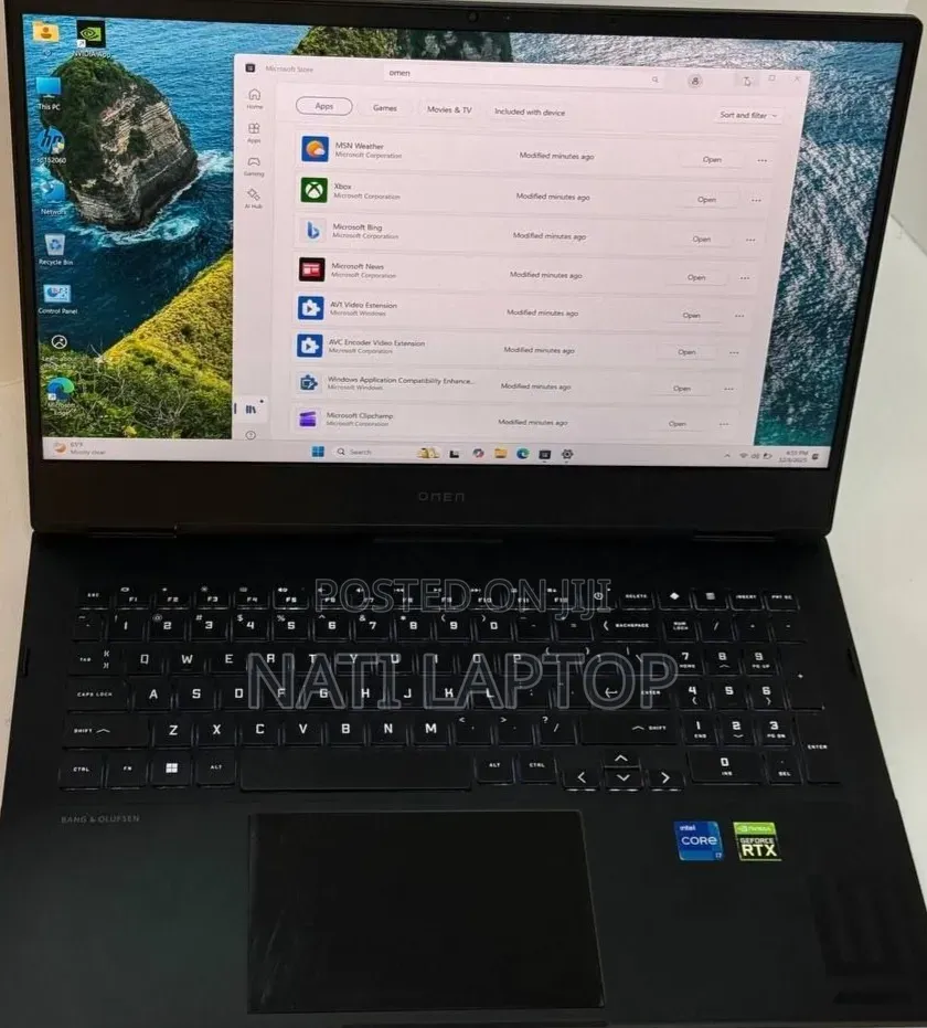 New Laptop HP Omen 16 16GB Intel Core i7 SSD 1T