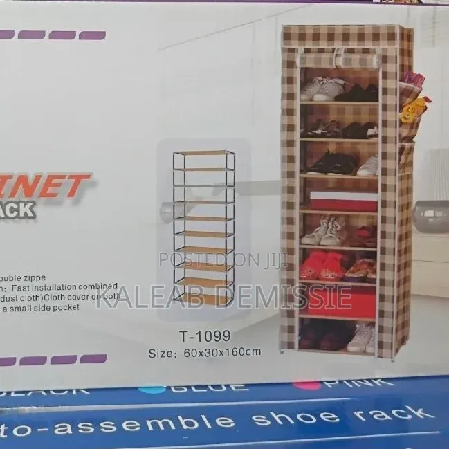 10 Layer Shoes Rack የጫማ ማስቀመጫ –