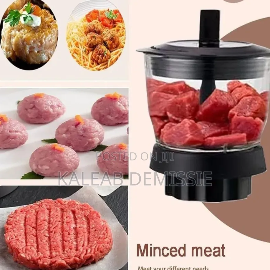 Sokany Multi-Purpose Blender (1000w) የጁስ፣የስጋ እና የቡና መፍጫ