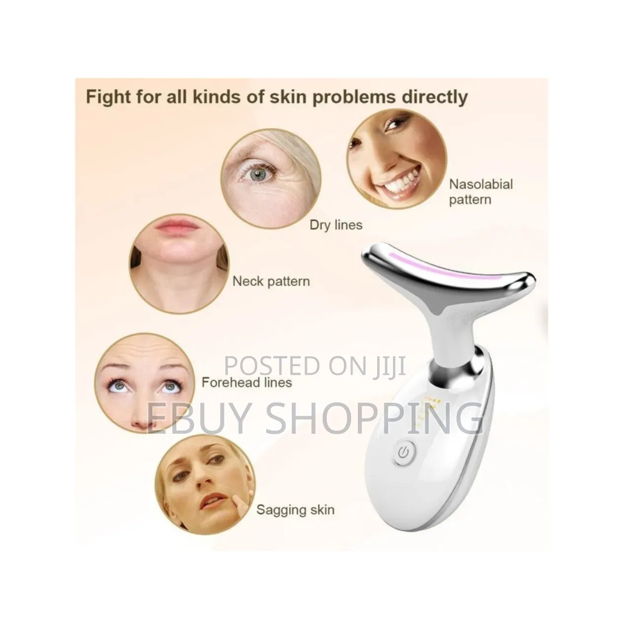 Rechargeable Skin Firming Massager–Instant Youthful Radiance