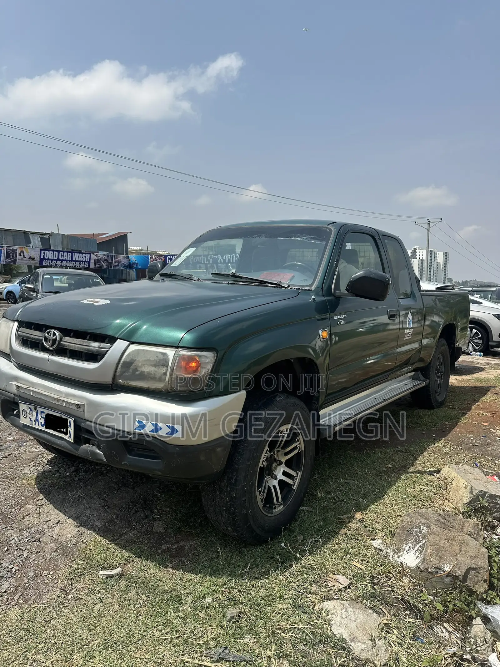 Toyota Hilux 2.5 Cab 2005 Green