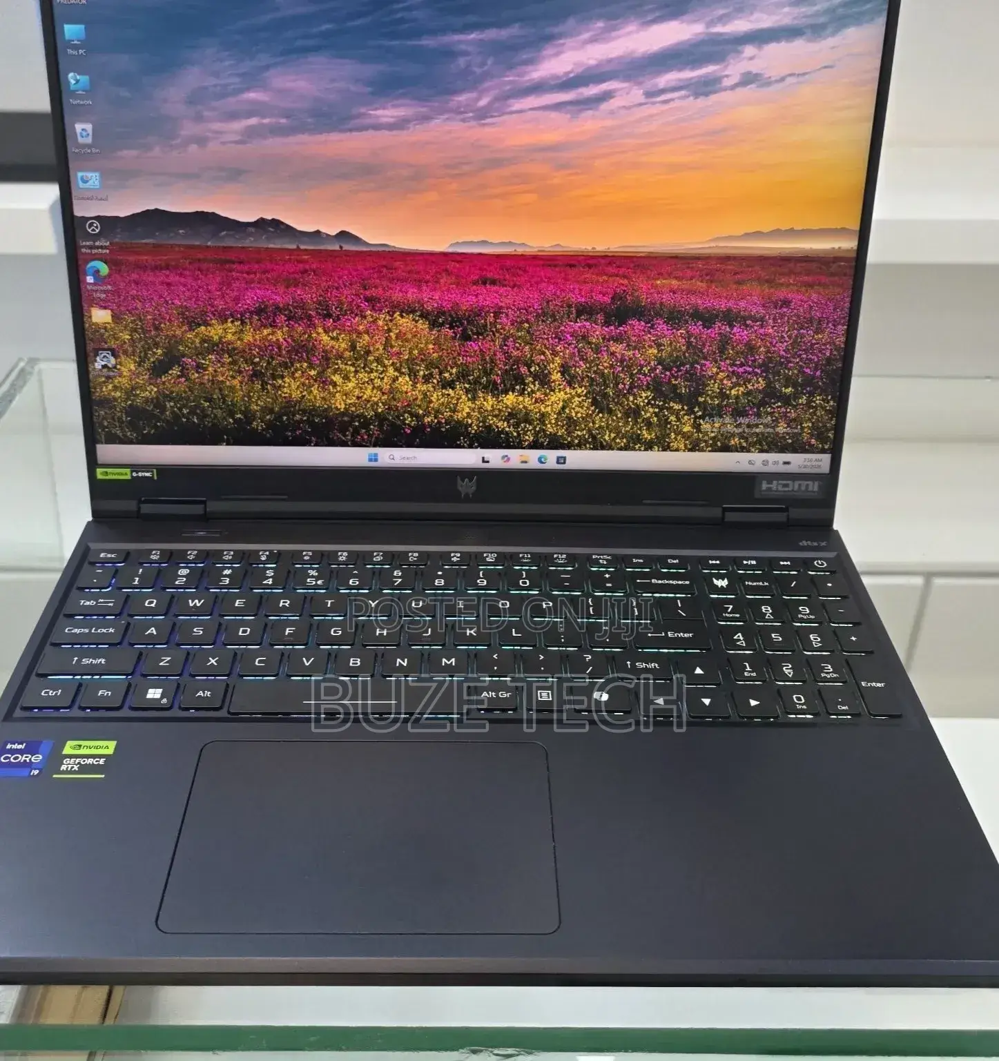 New Laptop Acer Predator Helios Neo 16 16GB Intel Core i9 SSD 1T