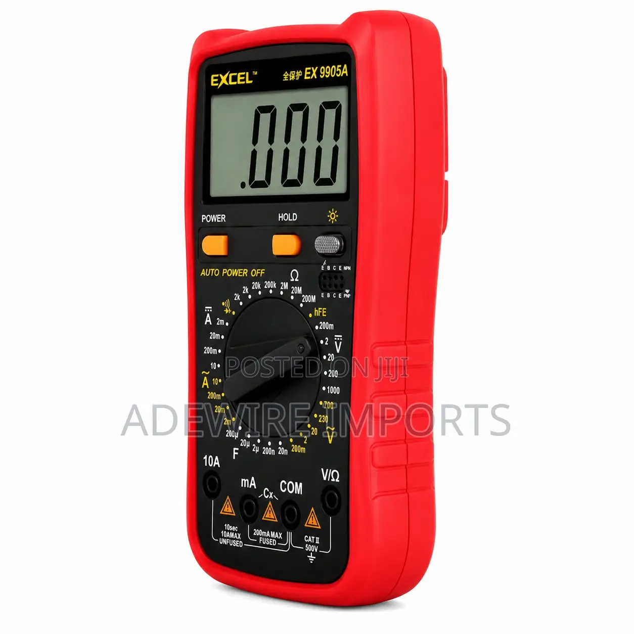 Excel Digital Multimeter Ex9905 With Vat