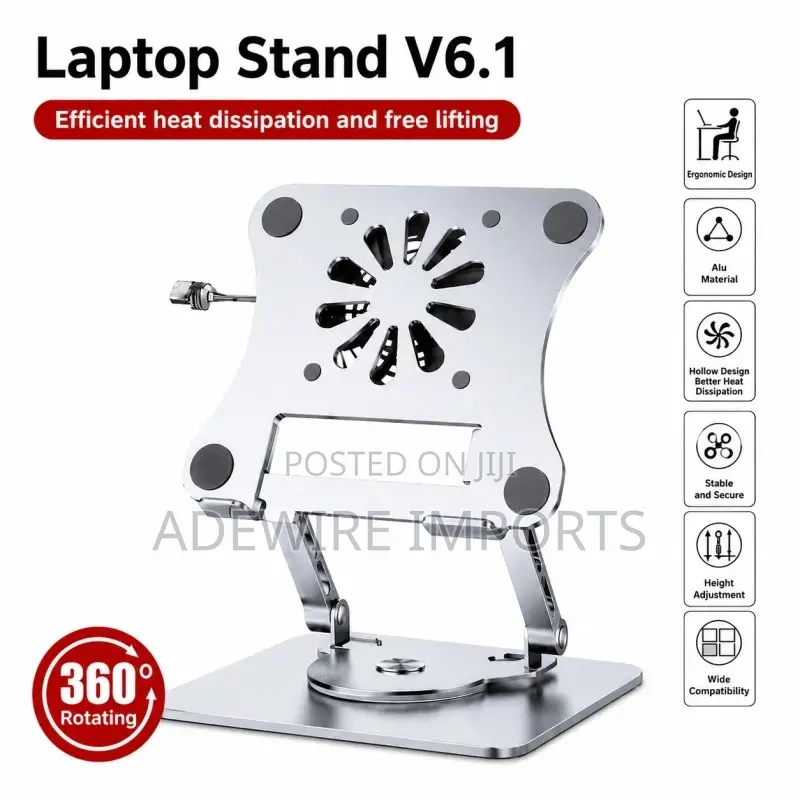 Laptop Stand V6.1 Efficient Heat Dissipation and Free Lifting With Vat