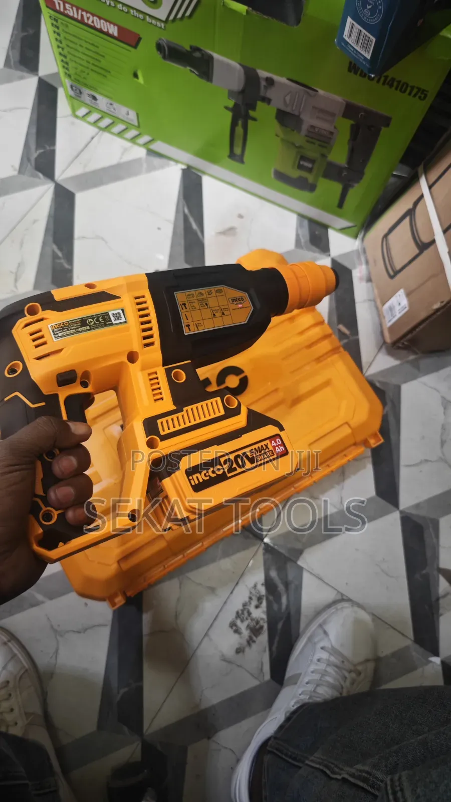 Charger Hammer Dirl 20v