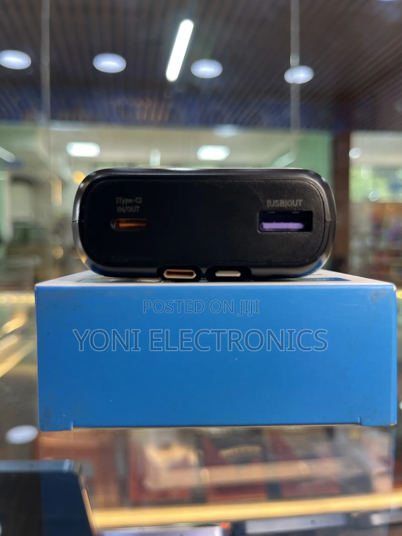 T-Max TPB-20 20000mah Fast Charging Power Bank With Built-in Cables