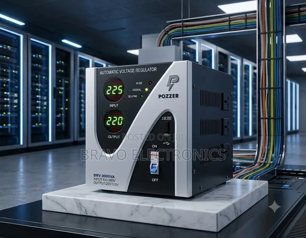 Pozzer 3000va Digital Power Stabilizer – Korean Technology | Best