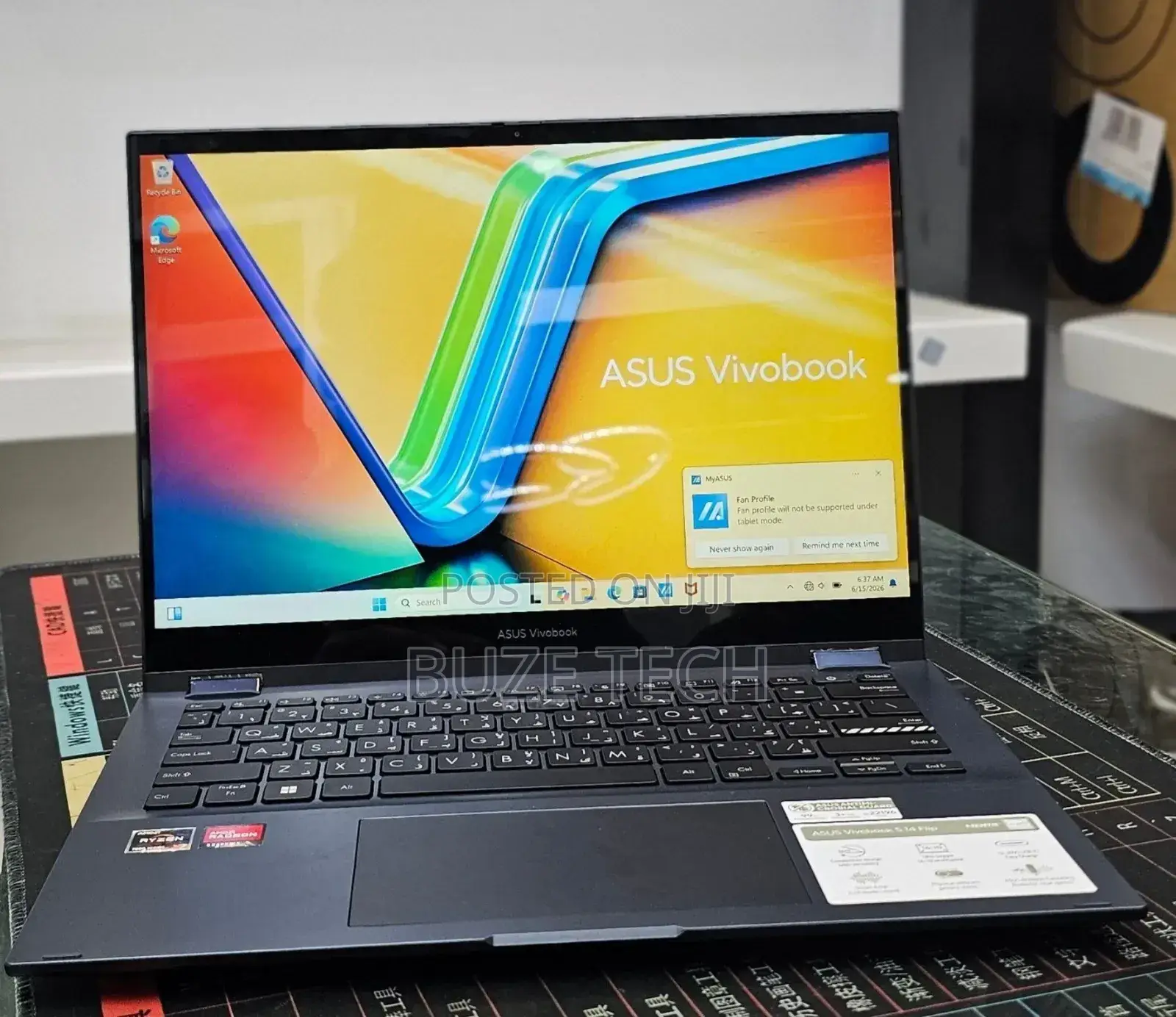 New Laptop Asus Vivobook 14 16GB AMD Ryzen 7 SSD 512GB