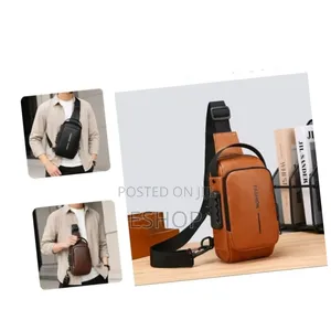 The Guardian Chest Bag: Lockable Zipper for Ultimate Travel Security