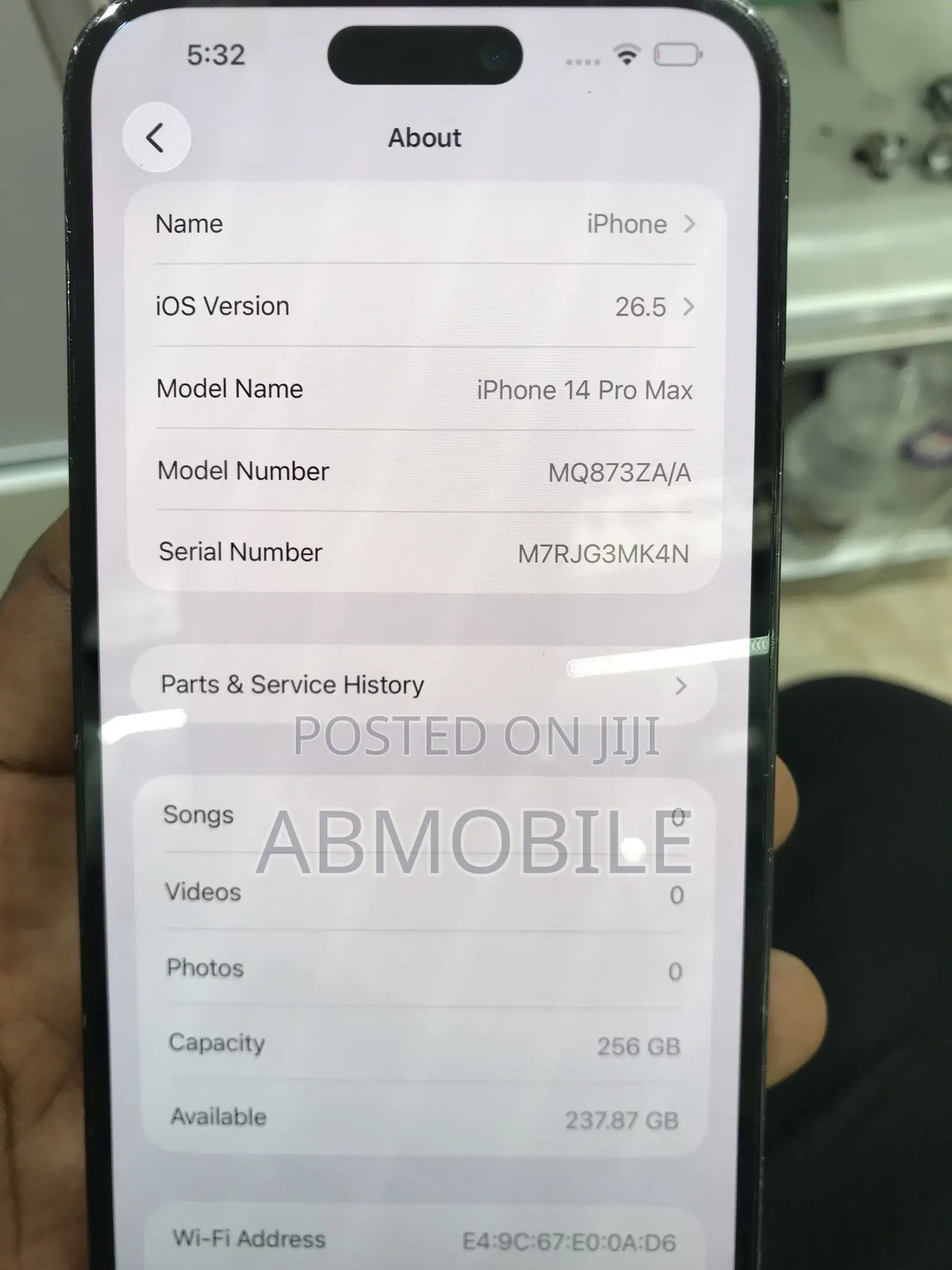 Apple iPhone 14 Pro Max 256 GB Black