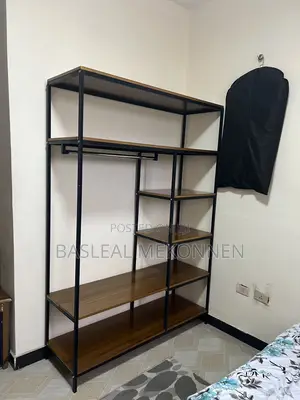 Easily Assembled Open Closet.