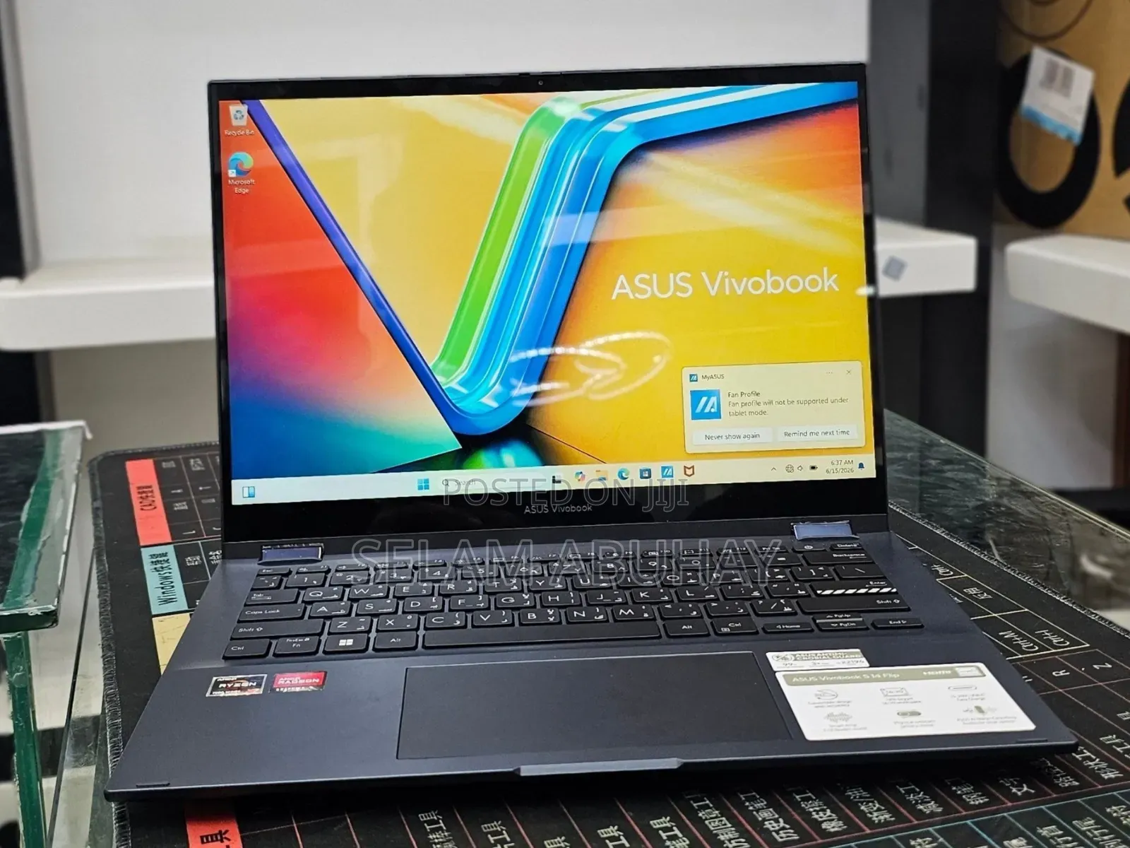New Laptop Asus Vivobook 14 16GB AMD Ryzen 7 SSD 512GB
