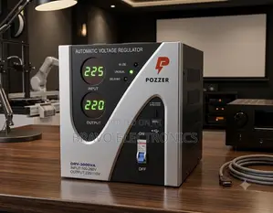 Pozzer 3000va Digital Power Stabilizer – Premium Korean Technology